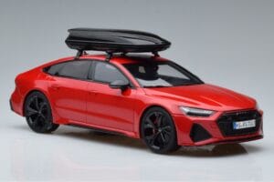 Audi RS7 C8 Sportback Červený Asia Edition GT Spirit 1:18 CLDC021 Živica – obrázok 4 z 6