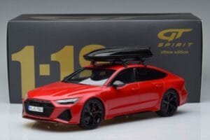 Audi RS7 C8 Sportback Červený Asia Edition GT Spirit 1:18 CLDC021 Živica – obrázok 6 z 6