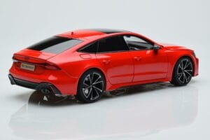 Audi RS7 C8 Sportback Červený Kengfai 1:18 VAKF-0332 Živica – obrázok 3 z 7