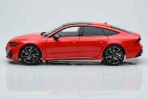 Audi RS7 C8 Sportback Červený Kengfai 1:18 VAKF-0332 Živica – obrázok 4 z 7