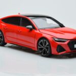 Audi RS7 C8 Sportback Červený Kengfai 1:18 VAKF 0332 Živica - image 5 of 7