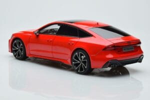 Audi RS7 C8 Sportback Červený Kengfai 1:18 VAKF-0332 Živica – obrázok 6 z 7