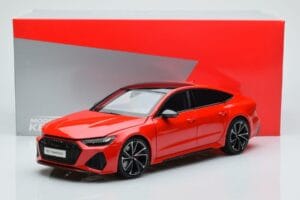 Audi RS7 C8 Sportback Červený Kengfai 1:18 VAKF-0332 Živica – obrázok 7 z 7