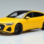 Audi RS7 C8 Sportback Žltý Vossen Rims Limitovaná Edícia Kengfai 1:18 VAKF 0335 Kov