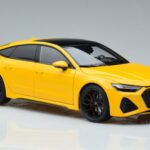 Audi RS7 C8 Sportback Žltý Vossen Rims Limitovaná Edícia Kengfai 1:18 VAKF 0335 Kov - image 6 of 8