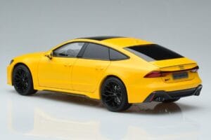 Audi RS7 C8 Sportback Žltý Vossen Rims Limitovaná Edícia Kengfai 1:18 VAKF-0335 Kov – obrázok 7 z 8