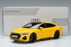 Audi RS7 C8 Sportback Žltý Vossen Rims Limitovaná Edícia Kengfai 1:18 VAKF-0335 Kov – obrázok 8 z 8