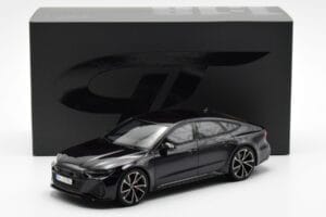 Audi RS7 C8 Sportback Mythos Čierny Asia Edition GT Spirit 1:18 CLDC011 Živica – obrázok 6 z 6