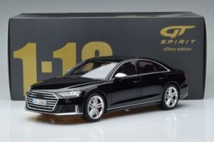 Audi S8 D5 Mythos Čierny Asia Edition GT Spirit 1:18 CLDC019 Živica – obrázok 6 z 6