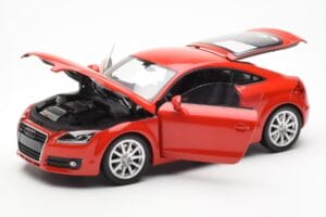 Audi TT 8J Červený Metalíza Minichamps 1:18 100015021 Kov – obrázok 2 z 8