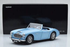 Austin-Healey 3000 Mk1 BN7 Modrý Kyosho 1:18 08149HBL Kov – obrázok 8 z 8