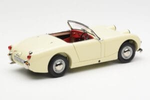 Austin-Healey Sprite Mk I Open Old English Biely Kyosho 1:18 08953EW Kov – obrázok 3 z 8
