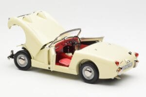 Austin-Healey Sprite Mk I Open Old English Biely Kyosho 1:18 08953EW Kov – obrázok 5 z 8