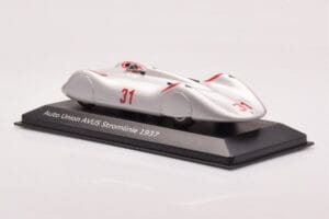 Auto Union Stromlinie #31 AVUS 1937 Strieborný Minichamps 1:43 5030900503 Kov – obrázok 3 z 4
