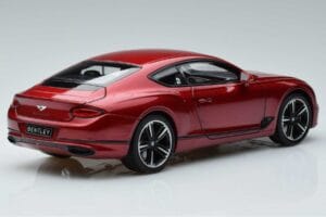 Bentley Continental GT Candy Červený Norev 1:18 182788 Kov – obrázok 3 z 7