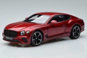 Bentley Continental GT Candy Červený Norev 1:18 182788 Kov