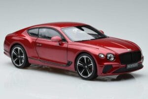 Bentley Continental GT Candy Červený Norev 1:18 182788 Kov – obrázok 5 z 7