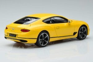 Bentley Continental GT Monaco Žltý Norev 1:18 182786 Kov – obrázok 3 z 7