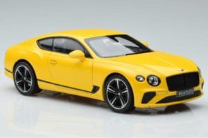 Bentley Continental GT Monaco Žltý Norev 1:18 182786 Kov – obrázok 5 z 7