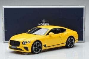 Bentley Continental GT Monaco Žltý Norev 1:18 182786 Kov – obrázok 7 z 7