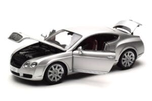 Bentley Continental GT Strieborný Minichamps 1:18 100139021 Kov – obrázok 2 z 8