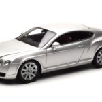 Bentley Continental GT Strieborný Minichamps 1:18