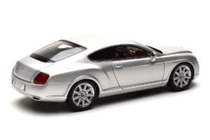 Bentley Continental GT Strieborný Minichamps 1:18 100139021 Kov – obrázok 3 z 8