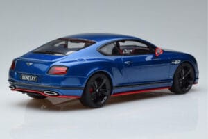 Bentley Continental GT Speed Black Edition Modrý GT Spirit 1:18 KJ006 Živica – obrázok 2 z 6