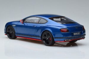 Bentley Continental GT Speed Black Edition Modrý GT Spirit 1:18 KJ006 Živica – obrázok 5 z 6