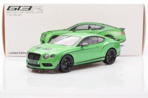 Bentley Continental GT3-R Apple Zelený Almost Real 1:18 830402 Kov – obrázok 8 z 8