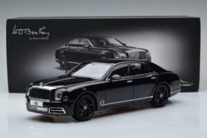 Bentley Mulsanne W.O. Edition By Mulliner Čierny Almost Real 1:18 830508 Kov – obrázok 11 z 11