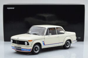 BMW 2002 Turbo Biely Kyosho 1:18 08544W Kov – obrázok 8 z 8