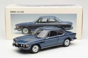 BMW 3.0 CSi E9 Modrý Metalíza AUTOart 1:18 70672 Kov – obrázok 8 z 8