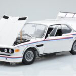 BMW 3.0 CSL E9 Biely Dealer Edition Minichamps 1:18 - image 2 of 7