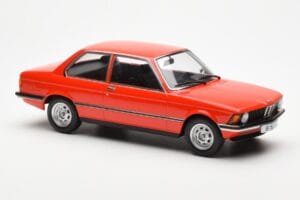 BMW 318 E21 Červený KK-Scale 1:18 KKDC180041 Kov – obrázok 4 z 6