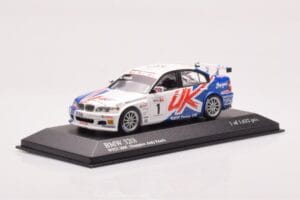 BMW 320si E90 BMW Team UK #1 A. Priaulx WTCC Porto Winner 2007 Minichamps 1:43 400072601 Kov – obrázok 2 z 4