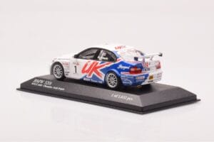 BMW 320si E90 BMW Team UK #1 A. Priaulx WTCC Porto Winner 2007 Minichamps 1:43 400072601 Kov – obrázok 3 z 4