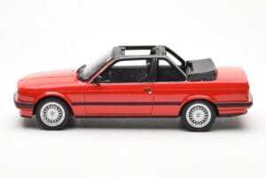 BMW 325i E30 Baur Červený Metallic Otto 1:18 OT767 Živica – obrázok 3 z 6
