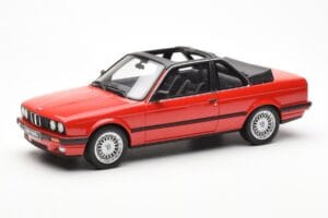 BMW 325i E30 Baur Červený Metallic Otto 1:18 OT767