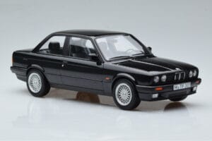 BMW 325i E30 Čierny Norev 1:18 183203 Kov – obrázok 4 z 6