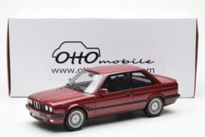 BMW 325i E30 Bordeaux Metallic Otto 1:18 OT102 Živica – obrázok 6 z 6