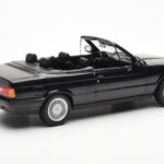 BMW 325i E30 Kabriolet Čierny Metalíza Norev 1:18 - image 2 of 6