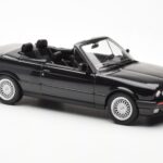 BMW 325i E30 Kabriolet Čierny Metalíza Norev 1:18 - image 4 of 6