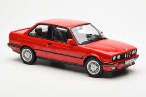 BMW 325i E30 Červený Norev 1:18 183202 Kov – obrázok 4 z 6