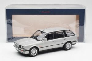 BMW 325i E30 Touring Strieborný Norev 1:18 183216 Kov – obrázok 6 z 6