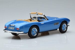 BMW 507 Modrá Norev 1:18 183234 Kov – obrázok 2 z 6