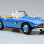 BMW 507 Modrá Norev 1:18 - image 4 of 6