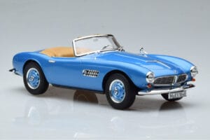 BMW 507 Modrá Norev 1:18 183234 Kov – obrázok 4 z 6