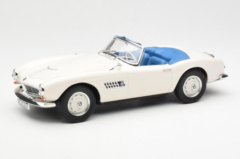 BMW 507 Roadster Biely Norev 1:18 183232 Kov