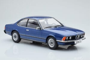 BMW 628 CSi E24 Modrý MCG 1:18 MCG18164 Kov – obrázok 3 z 5